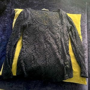 Never worn Abercrombie lace top